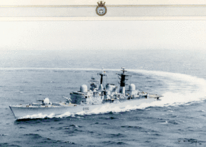 The Type 42 Destroyer HMS Gloucester