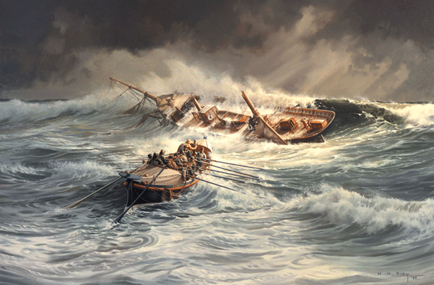 Lifeboat Rescue c 1900