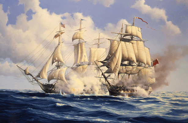 USS Constitution versus Guerrière 1812